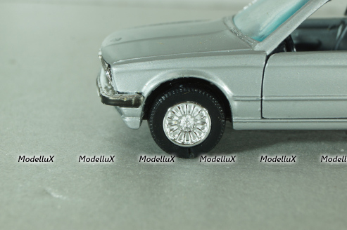 BMW 323i (E30) coupe 1982, silver, 1166, Gama 1:43 Уценка!