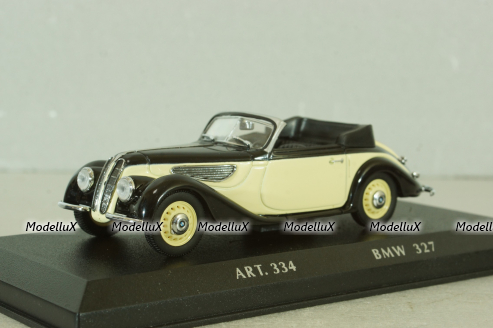 BMW 327 cabriolet 1941, black/beige, ART. 334, Detail Cars 1:43 Уценка!
