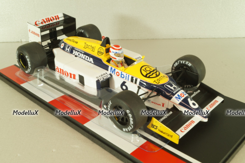 Williams FW11 Honda #6 winner Brazilian GP 1986 Nelson Piquet, Formula 1,  MCG18626F, MCG 1:18