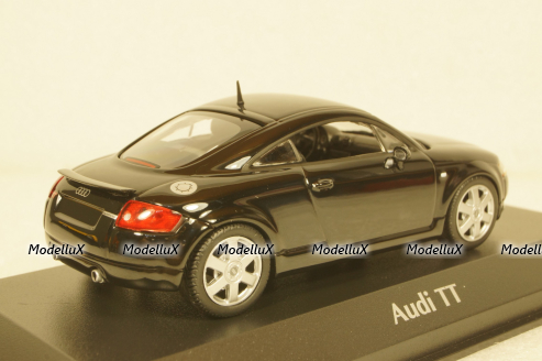 Audi TT coupe 1998 black, 940017221, Maxichamps 1:43