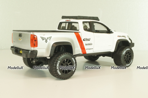 Chevrolet Colorado ZR2 Pick Up 2017 white, 32534, Maisto 1:24