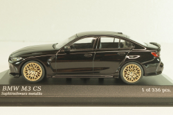 BMW M3 CS (G80) 2023, black, 410023200, Minichamps 1:43