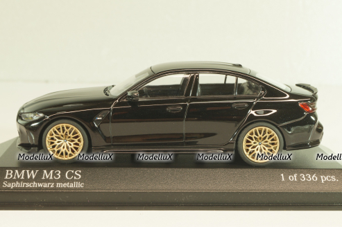 BMW M3 CS (G80) 2023, black, 410023200, Minichamps 1:43