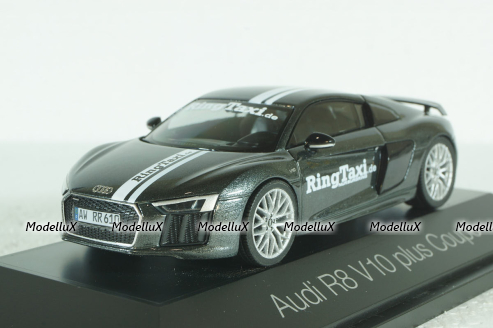 Audi R8 V10 Plus  "RingTaxi", Herpa 1:43