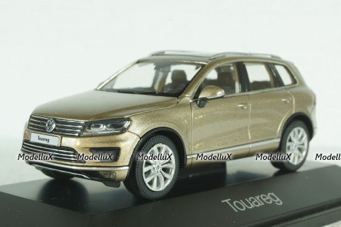 Volkswagen Touareg 2015 Sandgoldmet, Herpa 1:43