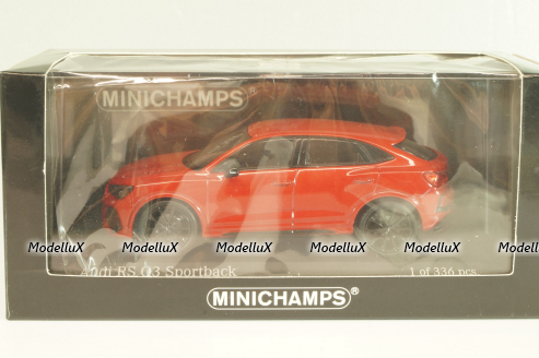 Audi RS Q3 2019 red metallic, 410018100, Minichamps 1:43