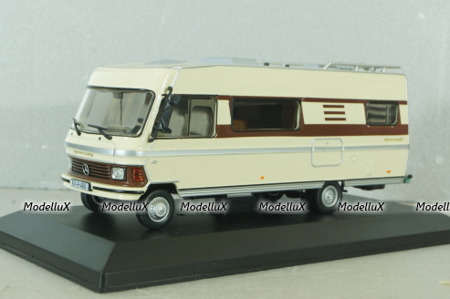 Hymermobil Type 650 camper van  1985, beige/brown, HPC004, Hachette Passion Camping-Cars #4 1:43