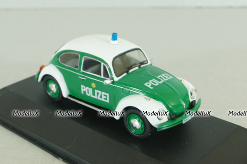 Volkswagen Beetle 1200 Polizei 1977, Atlas Police Cars Collection 1:43