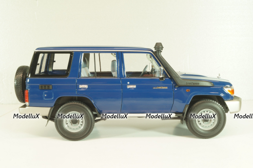Toyota Land Cruiser 76 2017, blue, ALM870101, Almost Real 1:18