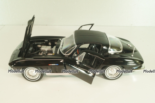 Chevrolet Corvette (C2) 1965, black, 31640, Maisto 1:18
