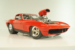 Chevrolet Corvette Pro Street (C2) 1966, red, 29226, Hot Wheels 1:18