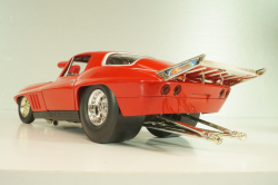 Chevrolet Corvette Pro Street (C2) 1966, red, 29226, Hot Wheels 1:18