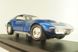 Chevrolet Corvette Stingray 427 (C3) 1969, blue, 54574, Hot Wheels 1:18