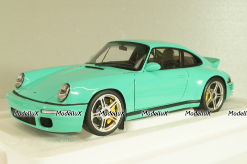 Porsche RUF SCR 2018, mint green, ALM880206, Almost Real 1:18