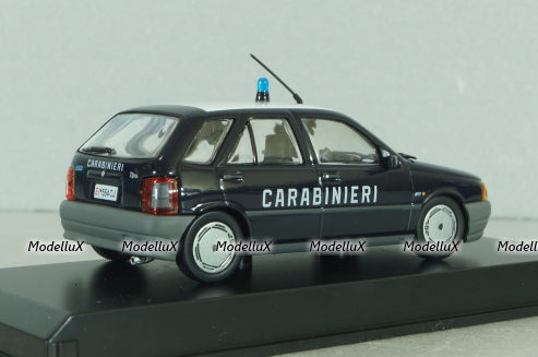 Fiat Tipo 1.1 Carabinieri, Police 1989, dark blue,  803321, Edison Giocattoli 1:43