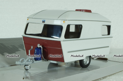 Прицеп DIV.CARAVAN IV 1990 WHITE, Cararama 1:43