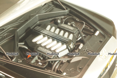 Rolls Royce Ghost black/silver, 08802B2, Kyosho 1:18