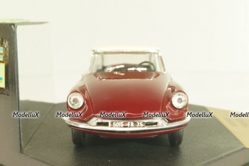 Citroen DS 19 1956, dark red/white, VCC99021, Vitesse 1:43