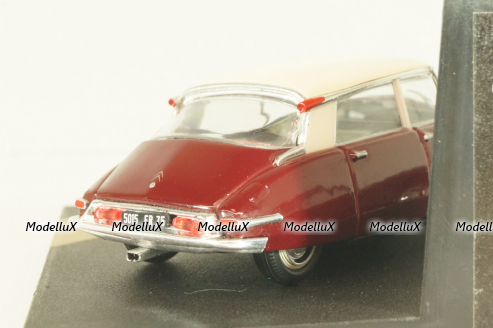 Citroen DS 19 1956, dark red/white, VCC99021, Vitesse 1:43