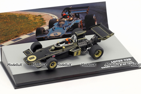Lotus 72D #8, E.Fittipaldi, GP Great Britain 1972, Altaya 1:43