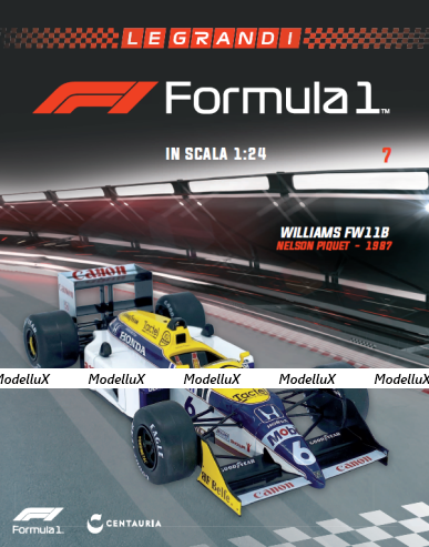 McLaren M23  #11 1976,  James Hunt, LE GRANDI FORMULA №8 1 1:24
