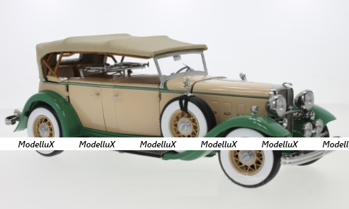 Ford Lincoln KB 1932 beige/green, SUN6164, SunStar 1:18