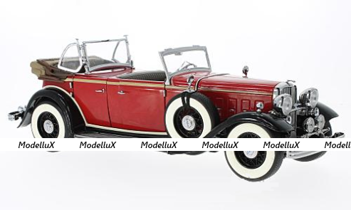 Ford Lincoln KB 1932 dark red/black, SUN6166, SunStar 1:18
