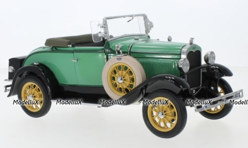 Ford Model A Roadster 1931 Green, SUN6127, SunStar 1:18