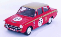 Ford Lotus Cortina, No.23, Alan Mann racing, 12h Marlboro Park, J.Whitmore/F.Gardner 1966, Trofeu 1:43