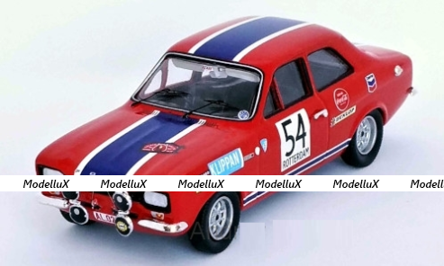 Ford Escort MK I No.54, Staepelaere Tulip Rally 1969, Trofeu 1:43