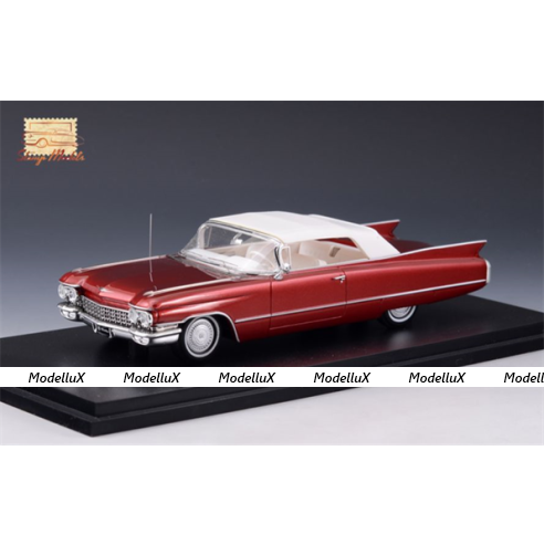 Cadillac Series 62 Convertible Closed roof 1960, STM60302, Stamp models 1:43