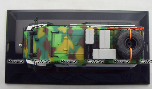 Петрович 354-60 6x6 камуфлированный, 235461, DiP Models 1:43