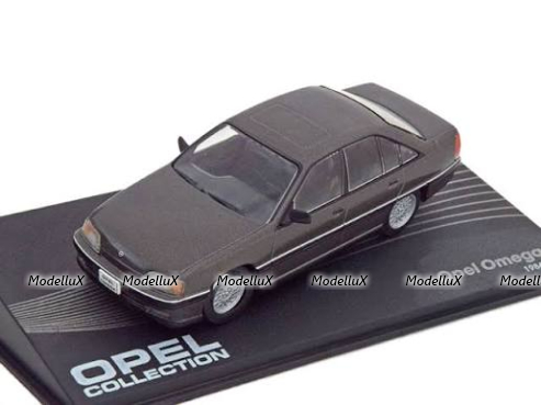 Opel Omega (A) sedan 1986, grey, OPC111, Opel Collection #111 1:43 Уценка!
