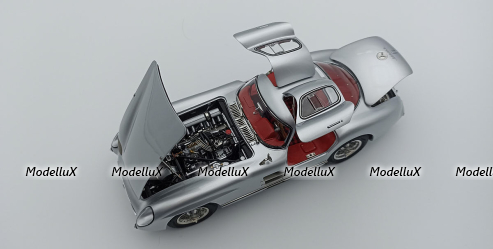 Mercedes 300 SLR Coupe, 1955, red interior, CMC 1:18