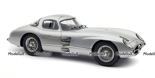 Mercedes 300 SLR Coupe, 1955, blue interior, CMC 1:18