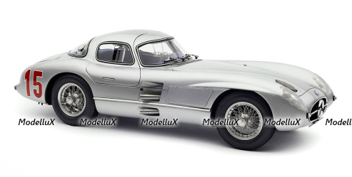 Mercedes 300 SLR Coupe, Groser Preis von Schweden 1955, #15, CMC 1:18