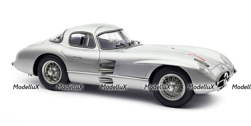 Mercedes 300 SLR Coupe, RAC Tourist Trophy 1955, #T1, CMC 1:18