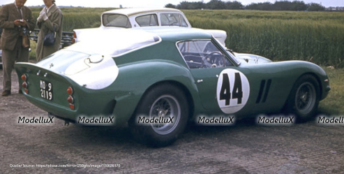 Ferrari 250 GTO, Silverstone 1963, David Piper, #44, CMC 1:18