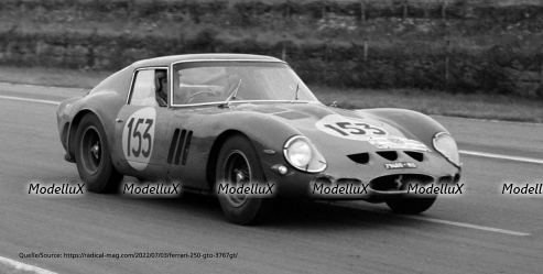 Ferrari 250 GTO,Tour de France 1962,Piper/Margulies,#153, CMC 1:18