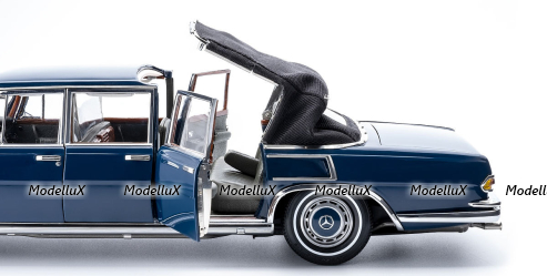 Mercedes 600 Pullman (W100) Landaulet with functional softtop, CMC 1:18