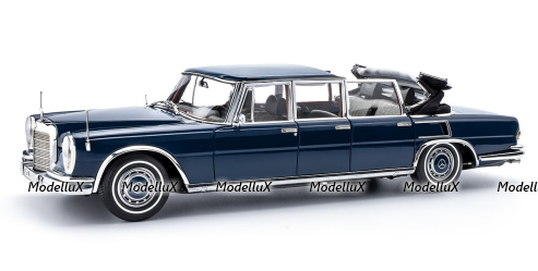 Mercedes 600 Pullman (W100) Landaulet with functional softtop, CMC 1:18