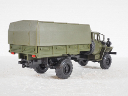 Урал-43206,  4х4, Хаки,Элекон 1:43