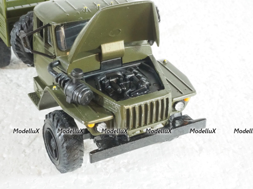Урал-43206,  4х4, Хаки,Элекон 1:43