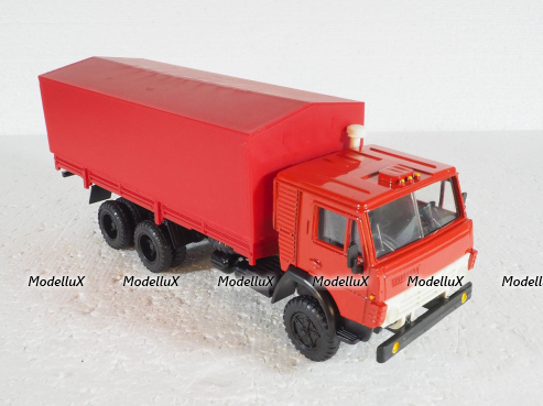 Камаз-53212, красный, Элекон 1:43