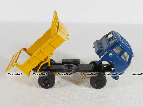 Маз-503, сине/желтый №2, Кострома 1:43 