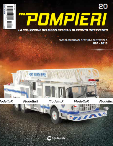 SMEAL-SPARTAN 105' RM - USA 2015, Pompieri Italy collection #20 1:43