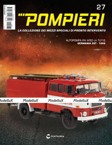 IFA W50 LA TLF16 - Germany 1969, Pompieri Italy collection #27 1:43