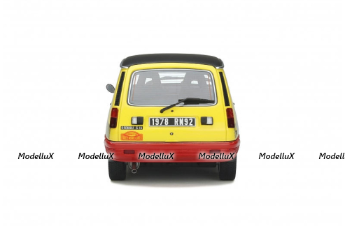 Renault 5 TS Monte Carlo 1978 Jaune Tournesol, OT891, OttoMobile 1:18
